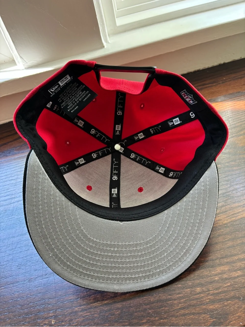Kids Kansas City Chiefs Red & Black Adjustable Cap 9Fifty New Era
